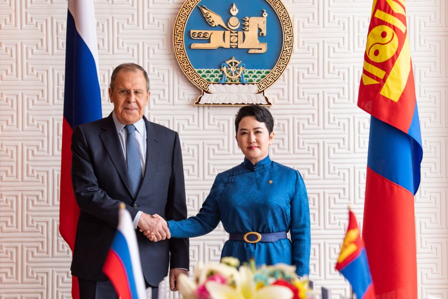 Foreign Ministers of Mongolia and Russia hold official talks