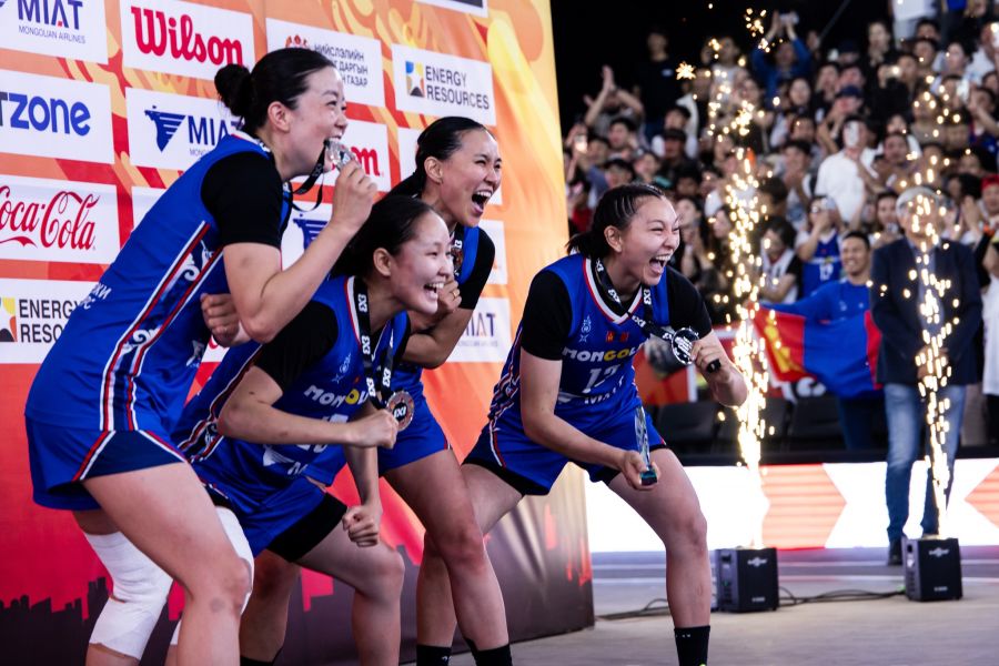 Mongolian Women’s Basketball Team Achieves Historic Silver Medal