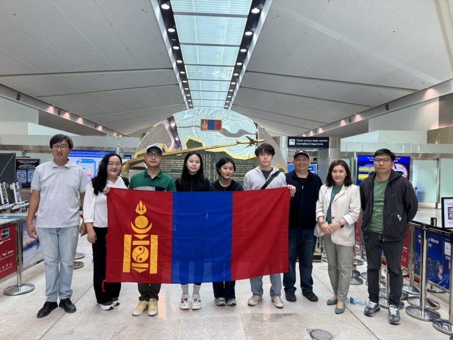 Mongolian Participants Depart for 57th International Chemistry Olympiad in United Arab Emirates
