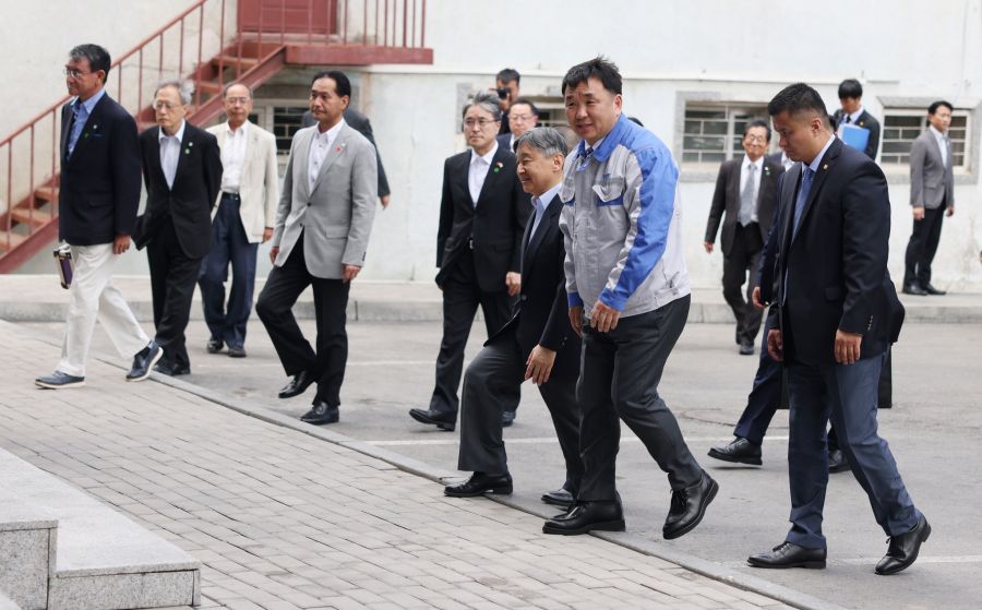 His Majesty the Emperor of Japan Visits the Water Supply and Sewerage Authority