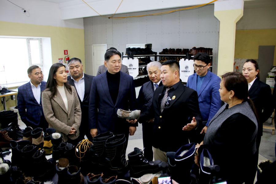 President Khurelsukh Inspects Progress of ‘White Gold’ Program in Darkhan-Uul Aimag