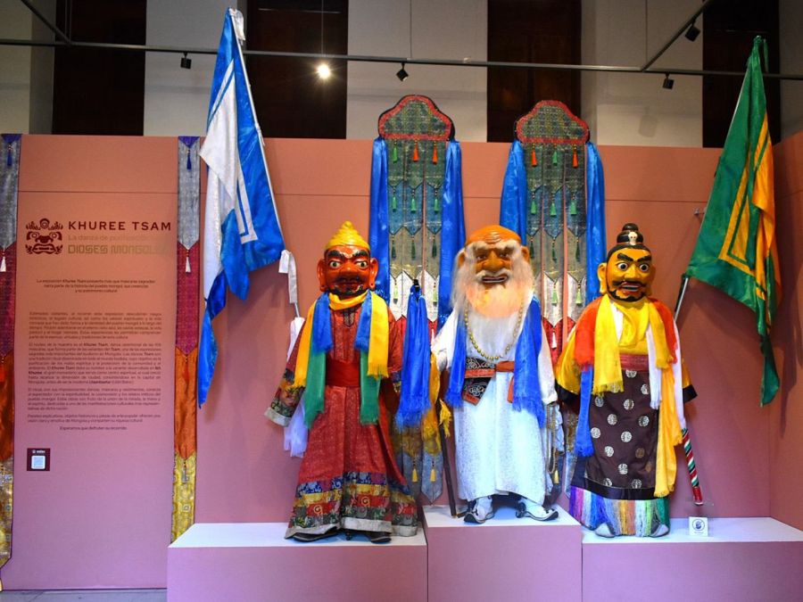 'Khuree Tsam-108' Exhibition Opened in Mexico