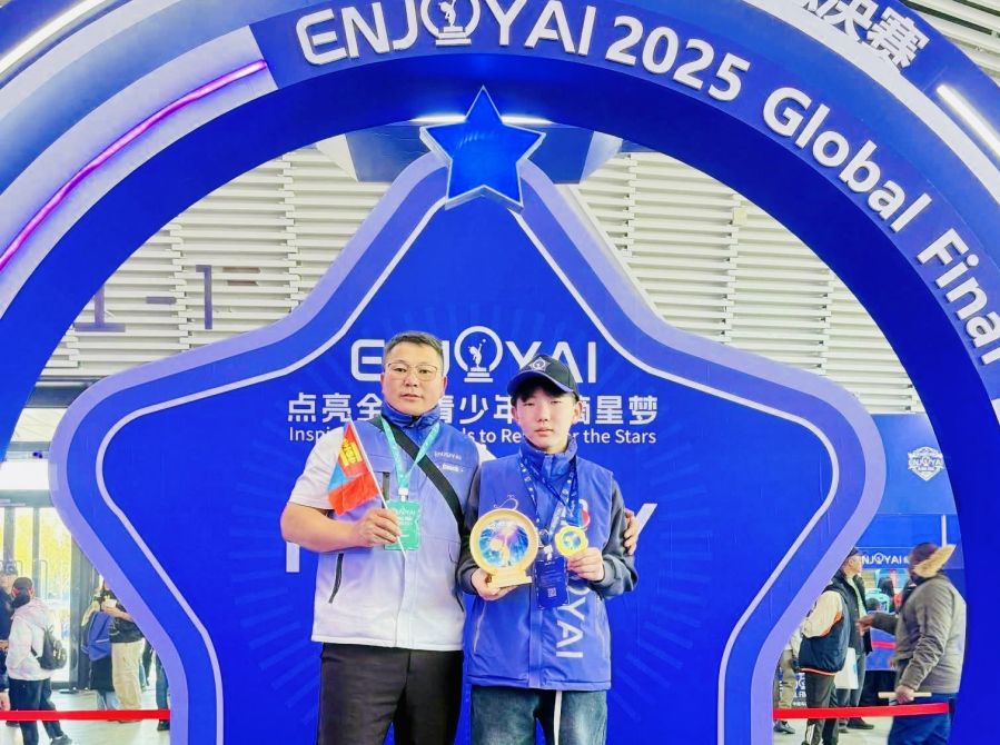 Mongolian Student Wins World Drone-Coding Championship at Enjoy AI 2025