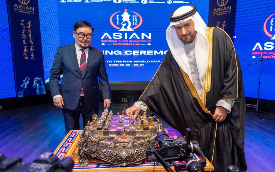 Mongolia Hosts Asian Individual Chess Championship for First Time