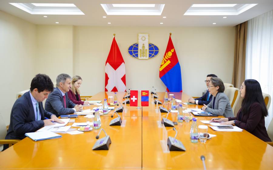 Mongolia, Switzerland Hold 7th Political Consultation in Ulaanbaatar