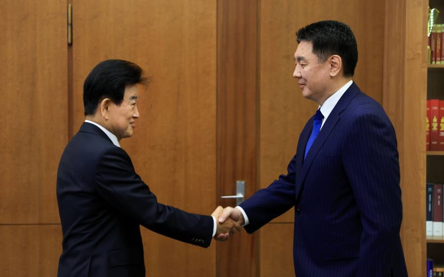 President Khurelsukh Receives South Korean Minister of Unification