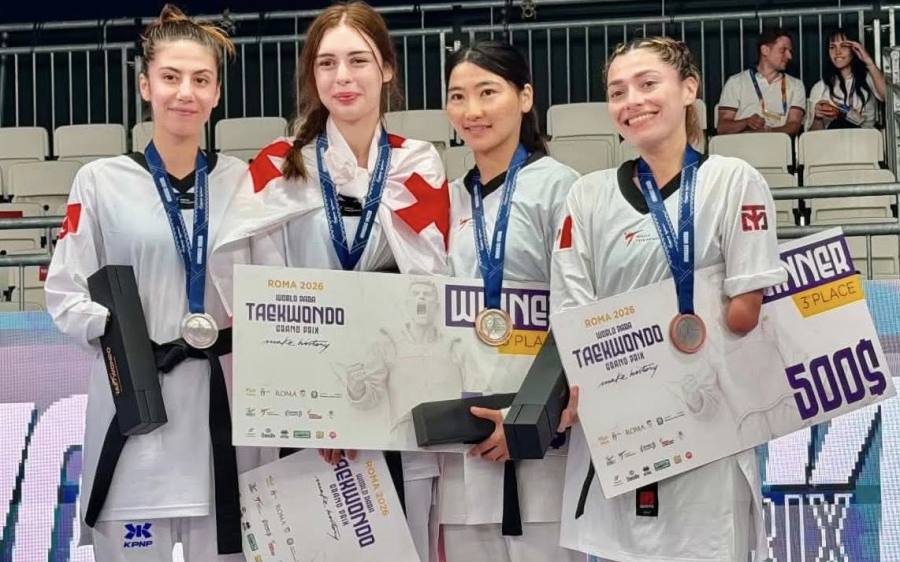 Mongolian Para Taekwondo Athletes Win Two Bronze Medals at Rome Grand Prix