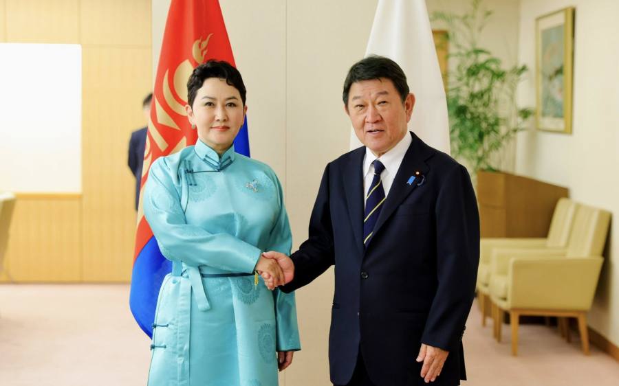 Foreign Ministers of Mongolia and Japan Meet