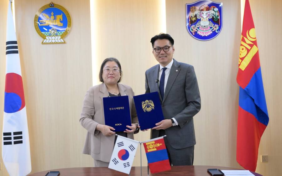 Ulaanbaatar, KOICA Sign Agreement to Build Four-Season Greenhouse