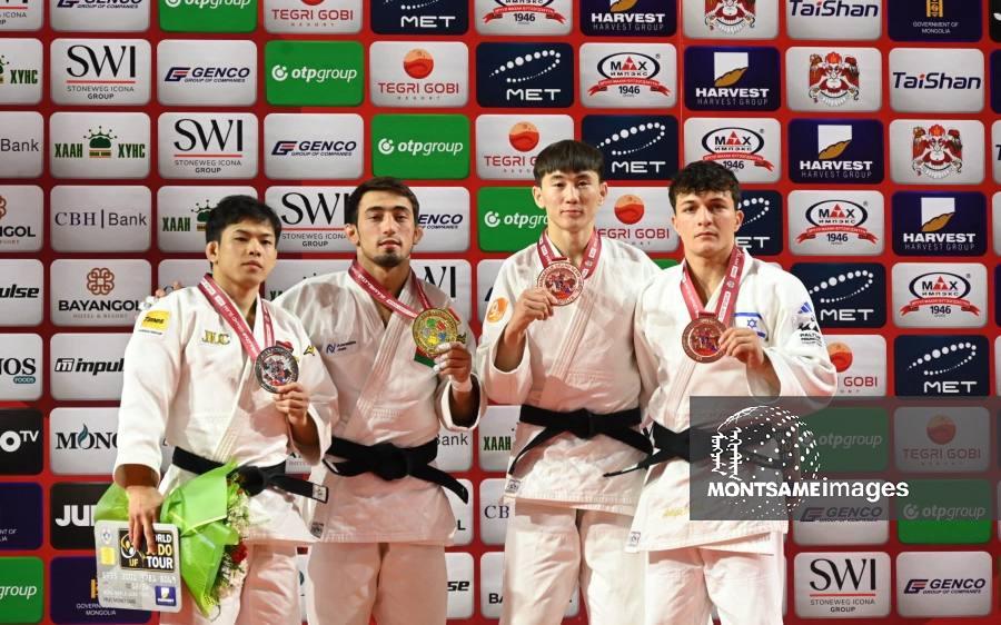 Sukhbat Wins Bronze at Ulaanbaatar Grand Slam