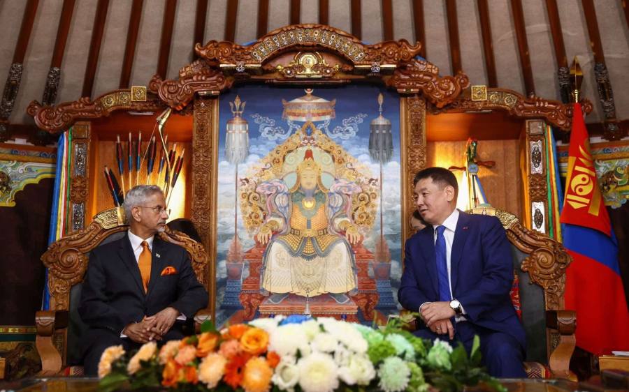 President Khurelsukh Receives Indian External Affairs Minister