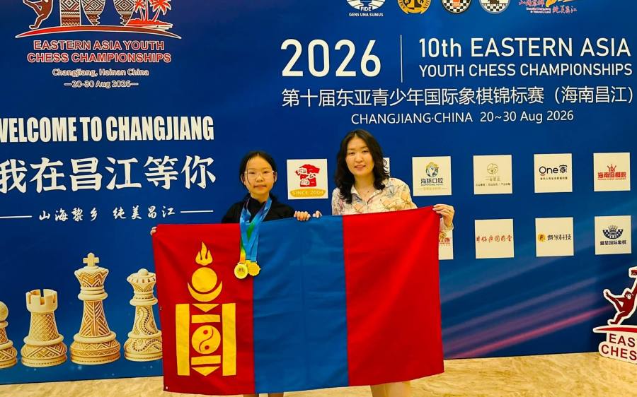 Mongolian Junior Chess Players Win 30 Medals at EAYCC