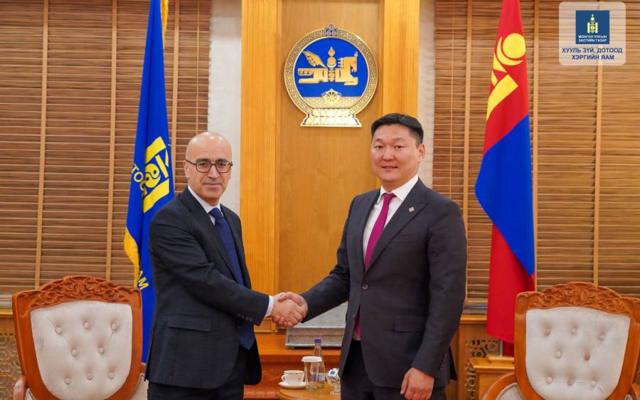 Minister Temuulen Discusses Inflation Fiscal Policy with IMF